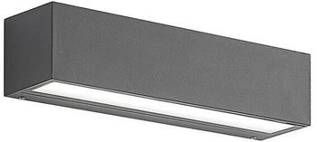 Lucande Lengo LED-Wandlampe, 25 cm, grafit, 1-fl.