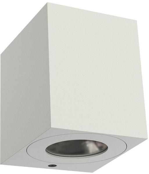 Nordlux LED-Außenwandlampe Canto Kubi 2, 10 cm, weiß