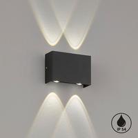 FISCHER & HONSEL LED Au&szlig;en-Wandleuchte "Nairobi" LED-Modul 1 Stk. Warmwei&szlig;