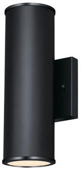 Westinghouse Marius Außenwandleuchte, schwarz, 2fl