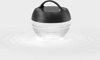 IP44.de aqu S LED-Solarleuchte, Höhe 23 cm schwarz