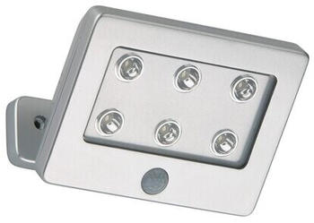 Briloner Sensor LED Außenleuchte 12 cm 6x0,06W 7lm titan
