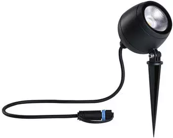 Paulmann 94774 Plug & Shine LED Gartenstrahler Kikolo IP65 60 Grad 3000K 7,2W Anthrazit