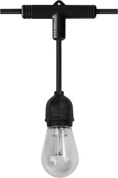 LEDVANCE SMART+ WLAN LED Pendelleuchte Stringlight 4,5W 120lm RGBW IP44 schwarz