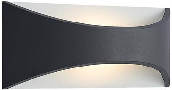 Lindby Mathea LED-Außen-Wandleuchte, Länge 30 cm