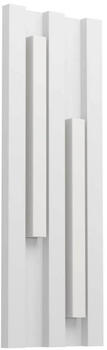 Eglo LED Wandleuchte Fandina in Wei&szlig; 2x 4,2W 1000lm IP55 wei&szlig;