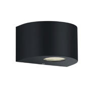 REALITY Leuchten LED Au&szlig;en-Wandleuchte "Rosario" LED-Board 1 Stk. Warmwei&szlig; Outdoor,