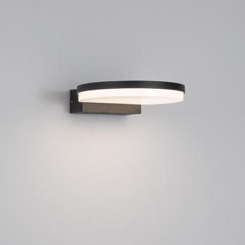 Nova Luce LED Wandleuchte Posen in Anthrazit 10W 744lm IP65 grau