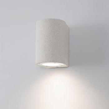 Nova Luce Wandleuchte Lido in Weiß GU10 1-flammig IP65 weiß