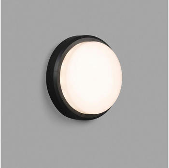 Faro Barcelona LED-Außenwandleuchte Tom XL, IK10, dunkelgrau/weiß