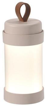 Sompex LED Akku Tischleuchte Alva Sandfarbig 1,1W 100lm IP65 beige/creme (78444)