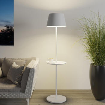Sompex LED Akku Tischleuchte RGBW Garcon Weiß 2x 5W 1000lm IP65 weiß (78391)