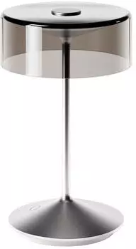 Sigor LED Akku Tischleuchte Numotion Silber/Schwarz-transparent 2,2W 171lm IP54 silber (4525801)