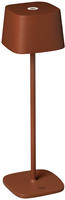 Konstsmide 7814-960, Konstsmide 7814-960 Capri LED-Akku-Tischlampe Terracotta