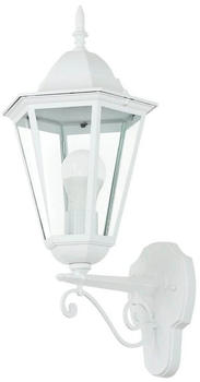 Licht-Erlebnisse Außenwandleuchte Bristol 51cm weiß