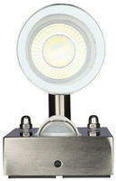 Vt-7622pir 7503 Led-au&szlig;enwandleuchte Gu10 Edelstahl - V-tac