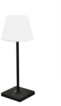 Fabas Luce LED Akku Tischleuchte Adam in Schwarz und Weiß 2,5W 200lm IP44 schwarz