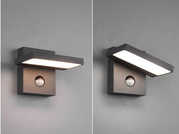 Trio LED Au&szlig;enwandleuchte Set Anthrazit (226369S142)