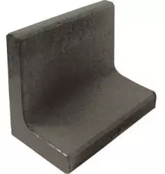 Diephaus L-Stein Winkelstein anthrazit 40x50x7 cm