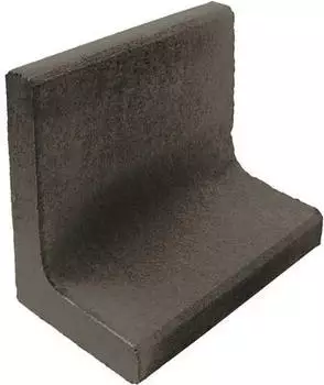 Diephaus L-Stein Winkelstein anthrazit 50x50x7 cm