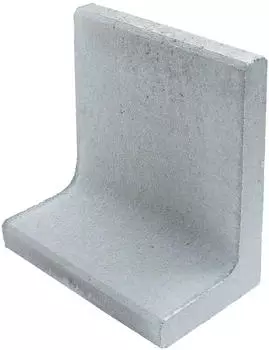 Diephaus L-Stein Winkelstein grau 60x50x7 cm