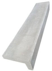 Diephaus Winkelstufe grau 140x32x18 cm