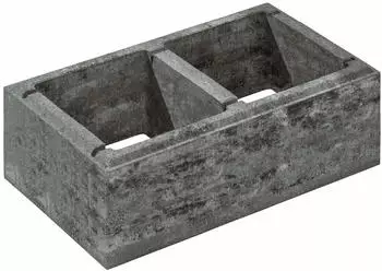 Diephaus LINEO 60 x 40 x 20 cm quarzit
