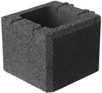 EHL Planomur Halbstein anthrazit 25 x 25 x 20 cm (7407406)