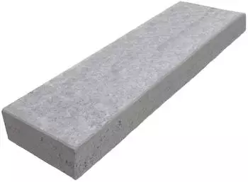 Diephaus Blockstufe 125 x 35 x 15 cm grau