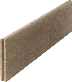 KANN Randstein mit Nut- und Feder 100 x 30 x 5 cm braun