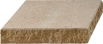 KANN Bruchsteinmauer Pfeilerabdeckung 47,2 x 47,2 x 8 cm sandsteinfarben