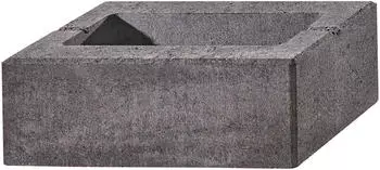 KANN Mauerstein Lindeza 40 x 20 x 15 cm vulkan-anthrazit