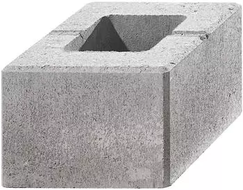 KANN Mauerstein Lindeza 20 x 20 x 15 cm grau-alpin