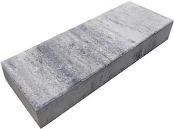 EHL Blockstufe wei&szlig;-anthrazit-nuanciert 100 x 35 x 15 cm
