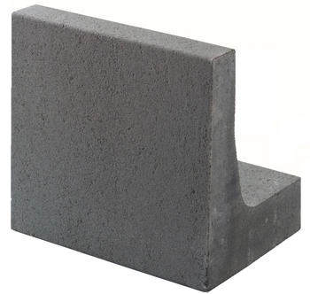 EHL L-Stein unbewehrt grau 40 x 40 x 30 cm