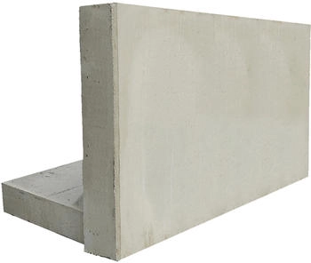 EHL St&uuml;tzwinkel L-Stein 100 x 55 cm Wandst&auml;rke 12 cm