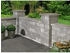 KANN Lindeza-Mauer Normalstein 40 x 20 x 15 cm grau-alpin