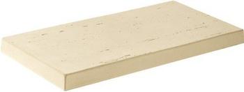 Weserwaben Murus Travertin Mauerabdeckung 75 x 28 x 4 cm