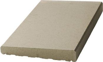 Weserwaben Mauerabdeckung Pultdach 49 x 25 x 5 cm grau