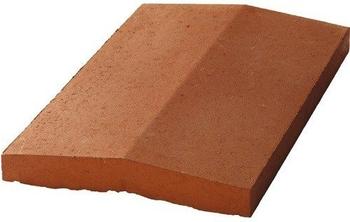 Weserwaben Mauerabdeckung Satteldach 49 x 35 x 5,5 cm grau