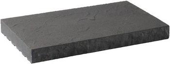 Weserwaben Mauerabdeckung Flach 49 x 40 x 5 cm grau