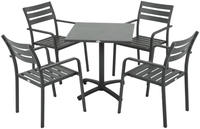Garden Pleasure Garten-Essgruppe "TREVISO" Set, 5 Stk. tlg.