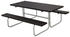 schwarz: Plus A/S Classic Picknicktisch Kiefer-Fichte 177 x 155 cm