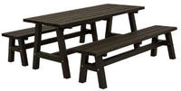 PLUS Sitzbank "Country Plankengarnitur" 3 Stk. tlg. Besteht aus: Tisch und 2...