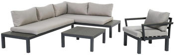 Gartenfreude Lounges Aluminium Sitzgarnitur Ambience Combi (2850-1005-02)