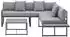 Juskys Gartenmöbel Lounge St. Tropez anthrazit-grau (300841)