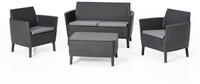 Lounge-set 2-sitzer Salemo Graphit - Keter