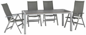 Acamp Urban 5-tlg. 180cm Tisch Extensio Klappsessel (23578)