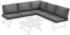 Outsunny 4-tlg. Gartenmöbel-Set Grau (84G-303V00WT)