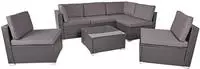 Garden Pleasure Gartenlounge-Set "SANSIBAR" 7 Stk. tlg.